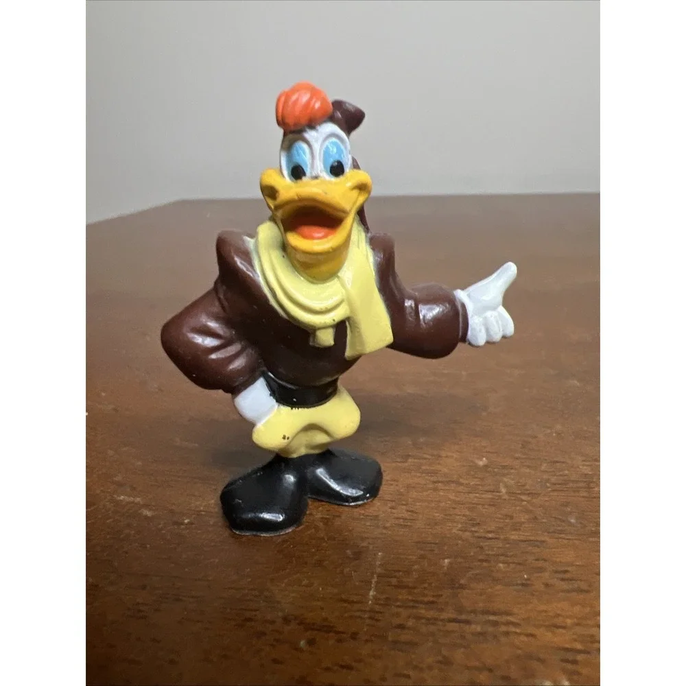 Vintage 1992‎ Kelloggs Cereal Toys Disney Darkwing Duck Characters, Complete Set